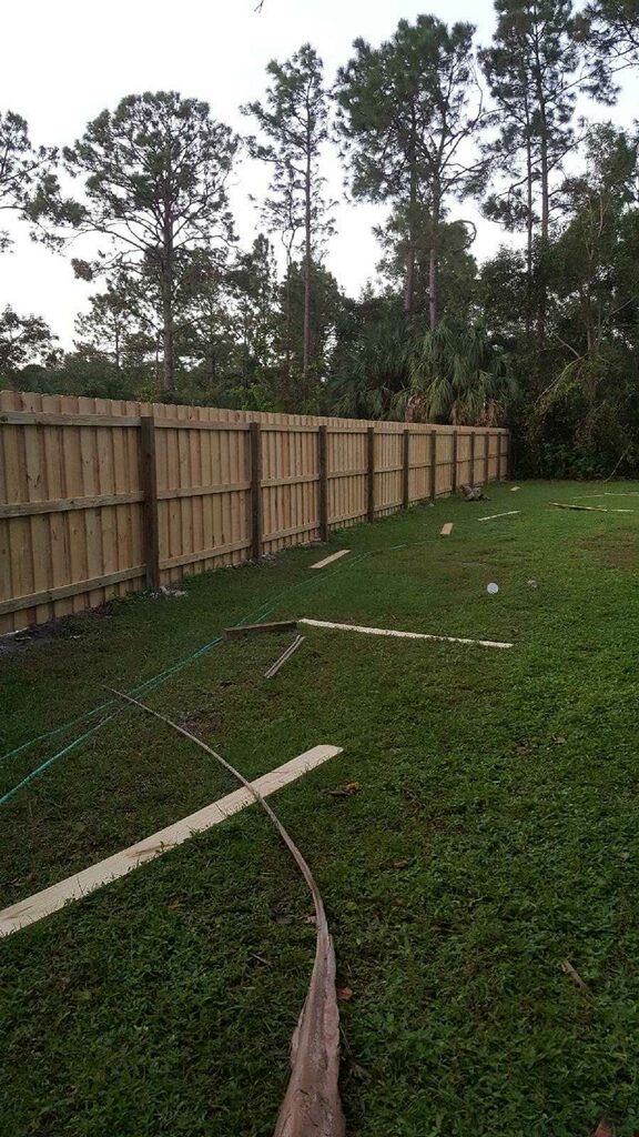 Fence Repair in Port Saint Lucie, FL.